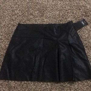 Leather skirt